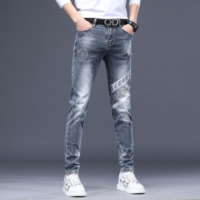 Unisex Casual Daily Denim Jeans - Image 4