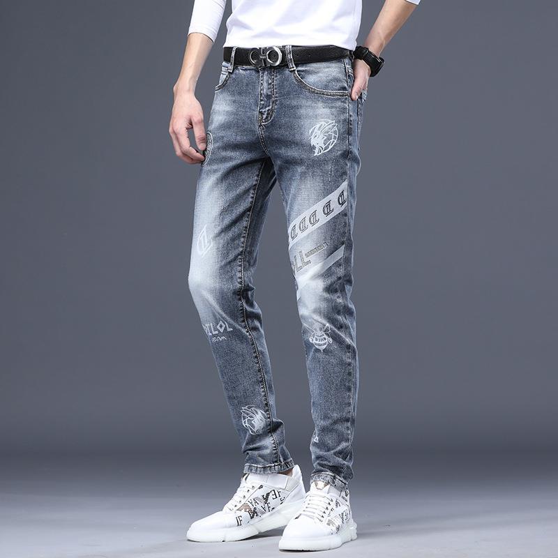 Unisex Casual Daily Denim Jeans - Image 5
