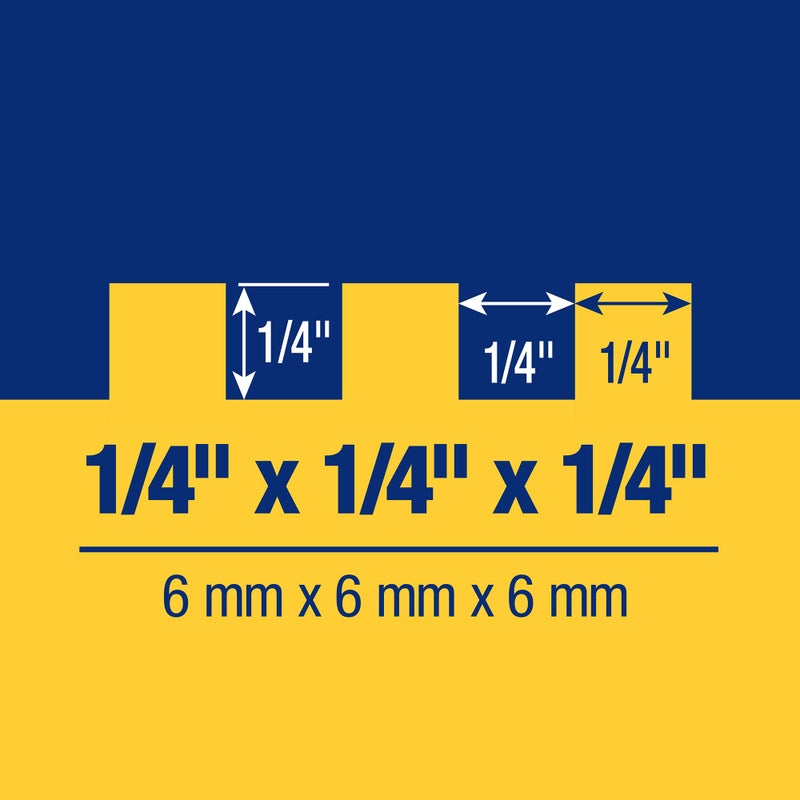 QEP Comfort Grip Stainless Steel Trowel Square Notch 1/4" x 1/4" x 1/4" - Image 4