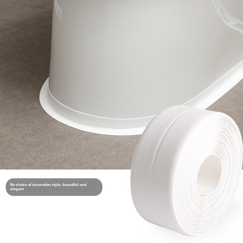 Waterproof Mildewproof Sealing Tape for Bathroom "White White" 3.8cm wide waterproof glue 