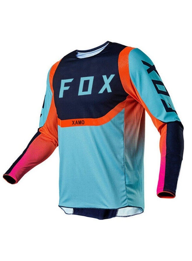 Fox Men's Outdoor Cycling Suit Off-road Road Mountain Bike Cycling Tops - Image 1