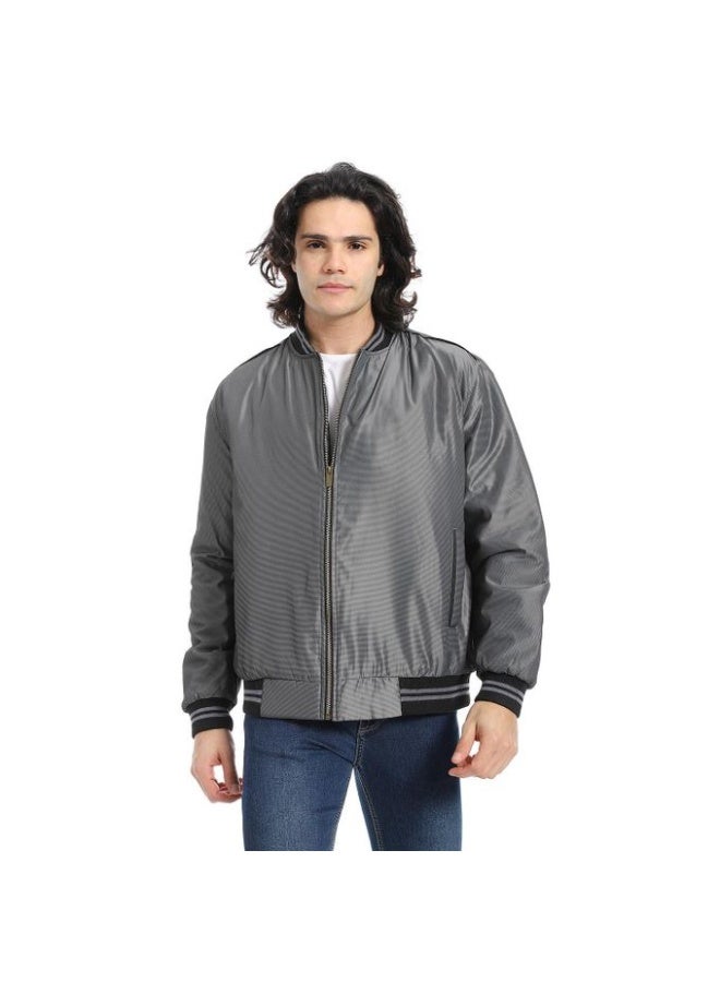 Waterproof Jacket Grey Big Sizes - Image 1