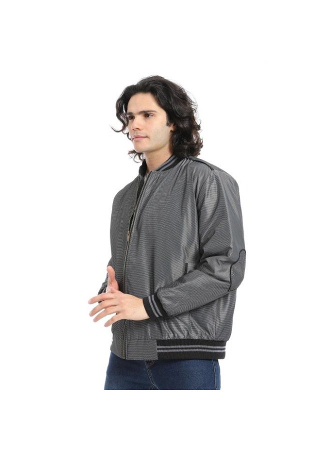 Waterproof Jacket Grey Big Sizes - Image 2