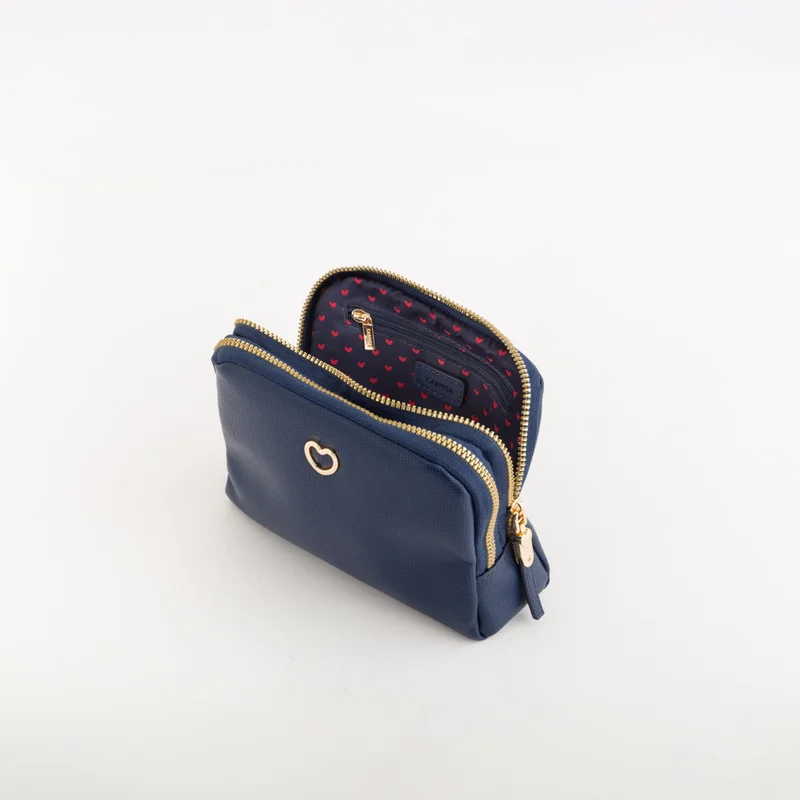 CARPISA Women's Toiletry Bag Dalia Wallet V3 Navy Blue