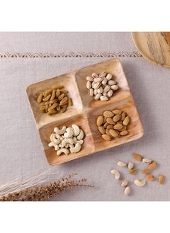 Albero 4-Sectioned Platter 24x2.5x20.5 cm