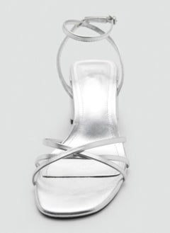 MANGO Heeled With Crossed Straps Sandal  - Image 5