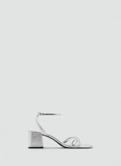 MANGO Heeled With Crossed Straps Sandal  - Image 1