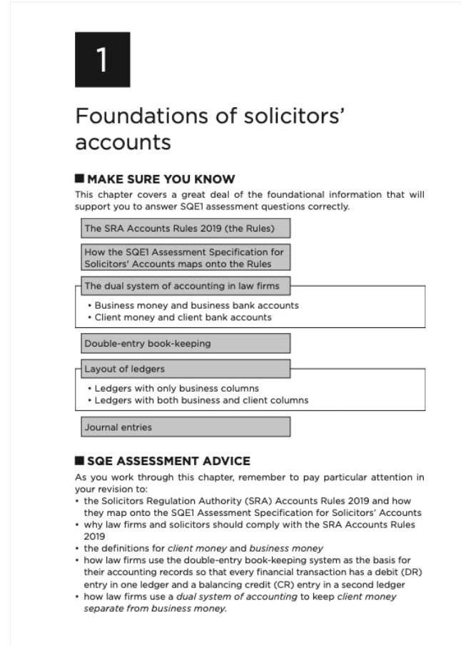 null - Revise SQE Solicitors' Accounts: SQE1 Revision Guide 2nd ed - Image 1