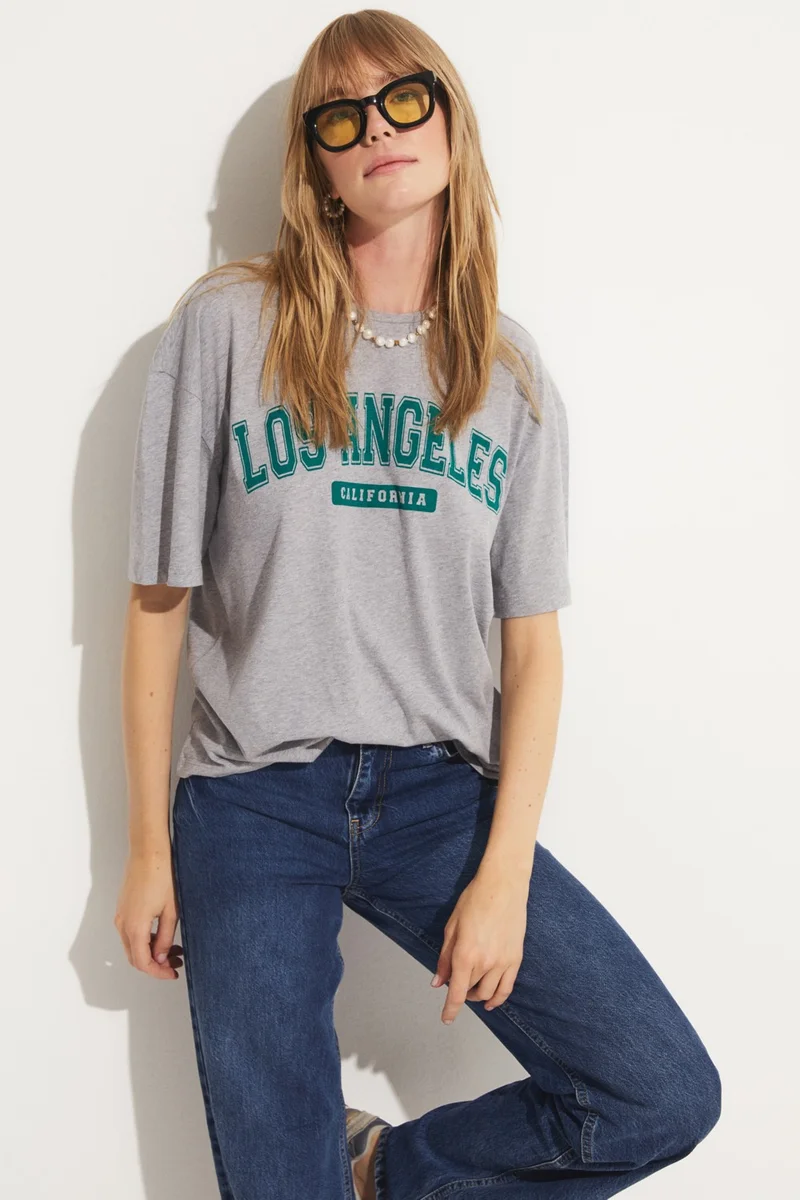 JUNE Women's Printed T-Shirt