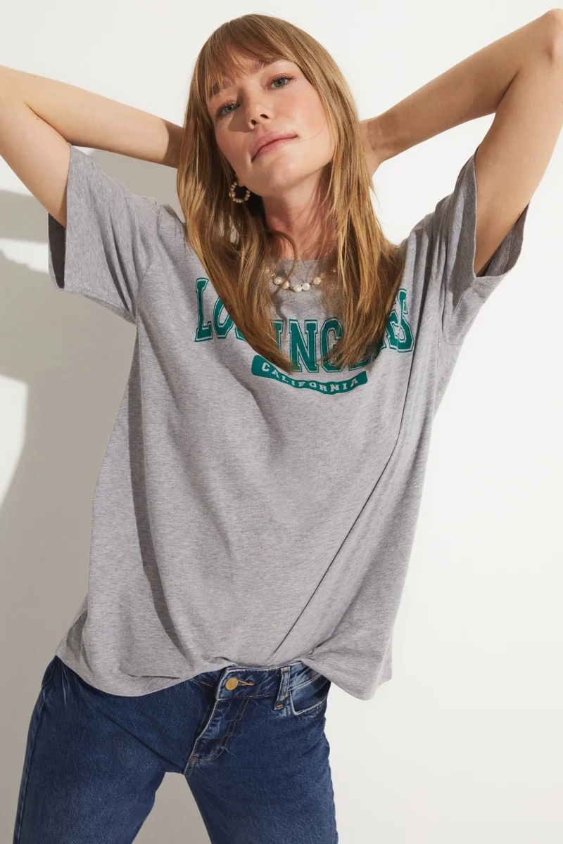 JUNE Women's Printed T-Shirt