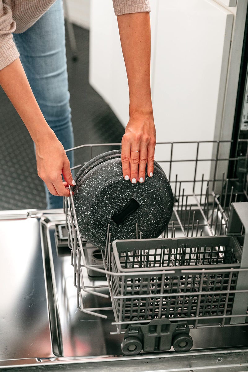 Dexas Microwavable Xl Tortilla Warmer 9.5"" Granite Pattern. Ideal For Tortillas  Breads  Pancakes  Pita Bread  Corn Breads - Image 5