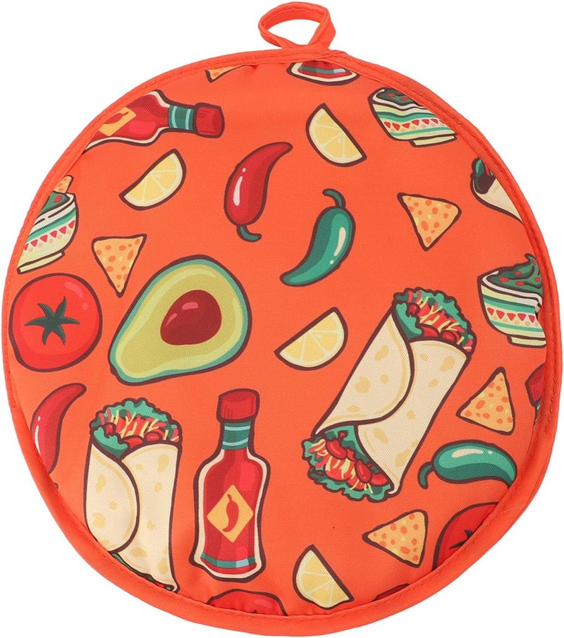 SUNGOOYUE Insulated Cloth Tortilla Warmer Holder for Corn and Flour Large Capacity Wave for Parties and Gatherings - Image 2