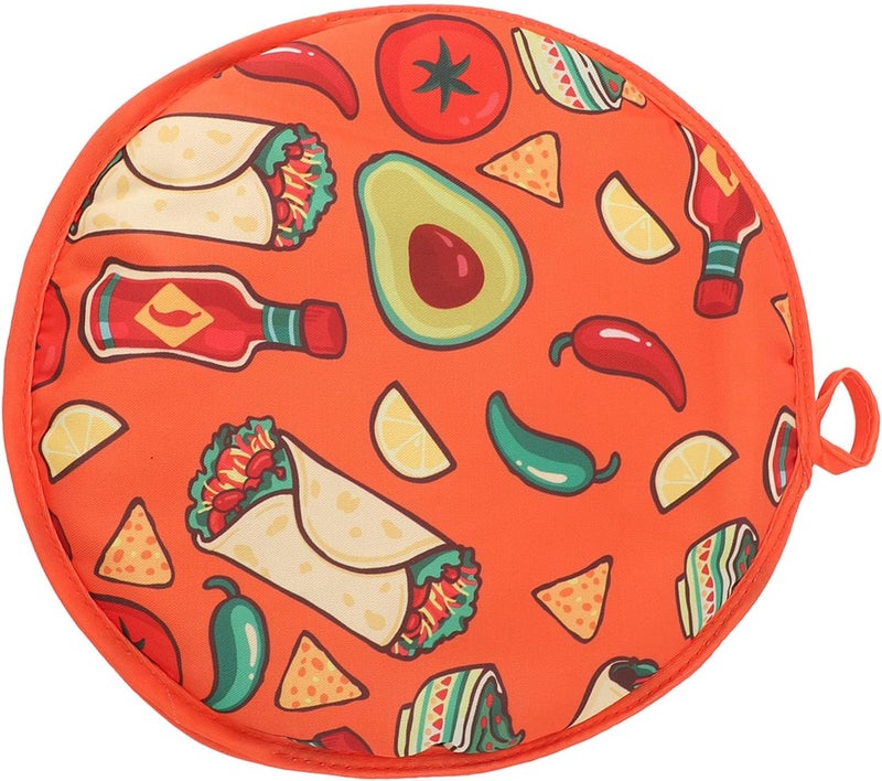 SUNGOOYUE Insulated Cloth Tortilla Warmer Holder for Corn and Flour Large Capacity Wave for Parties and Gatherings - Image 3