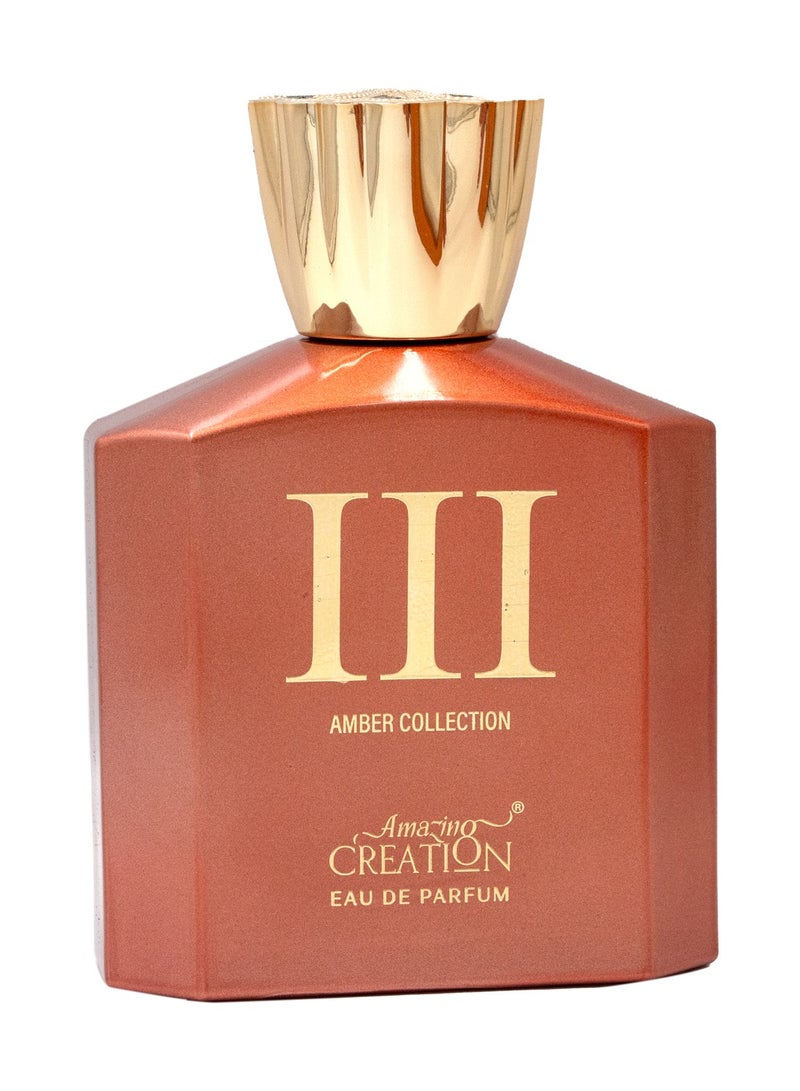 Amazing Creation Amber Collection - III EDP For Unisex 100ml - Image 2