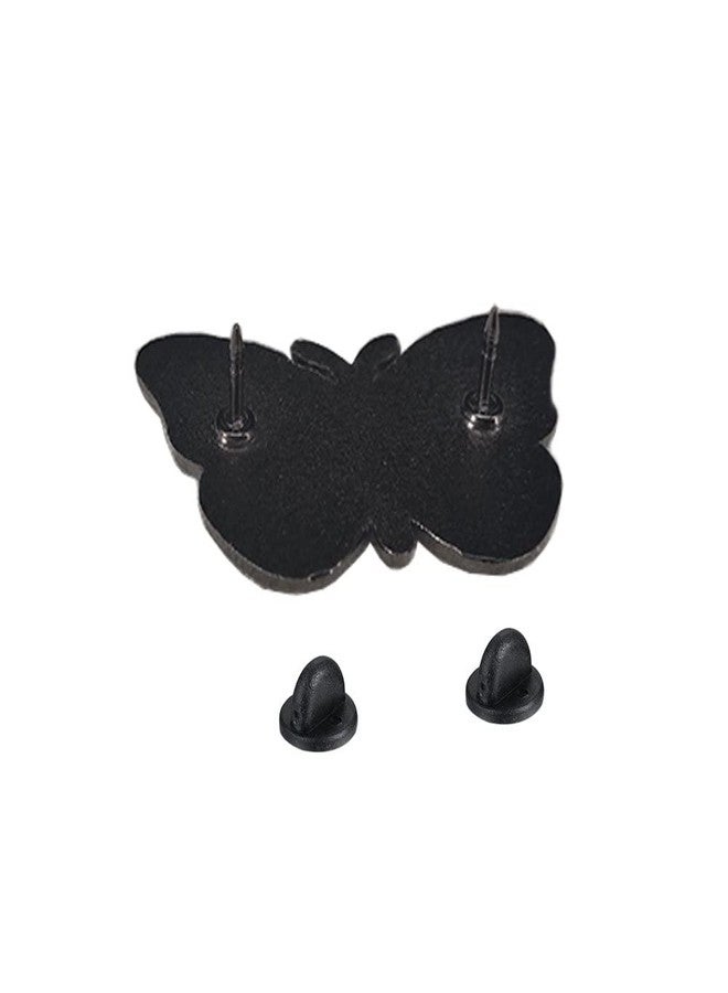 GuDeKe Monarch Butterfly Enamel Pins Lapel Backpacks Brooches for Women（1 pack） - Image 2