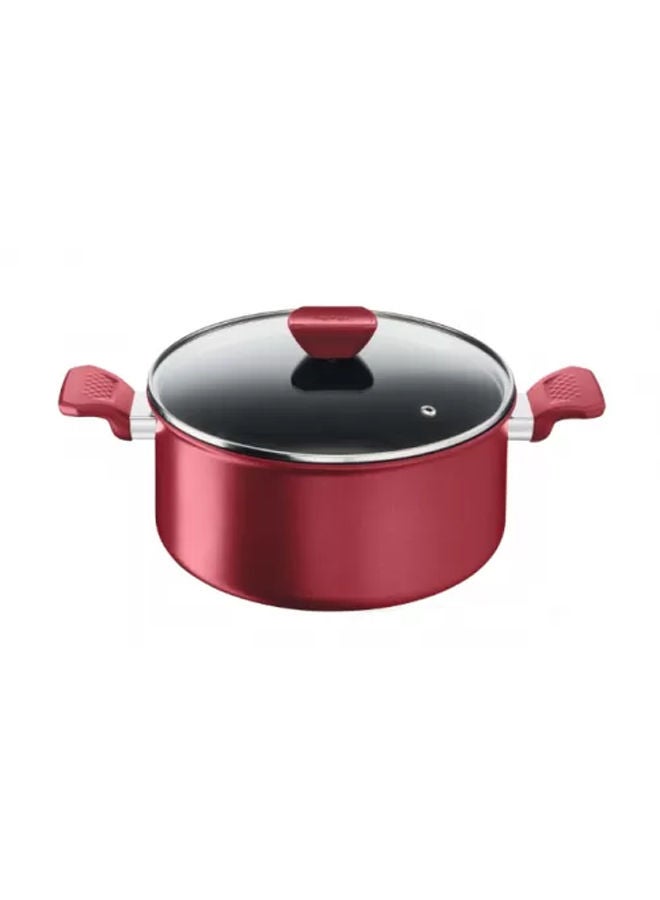 Tefal Expert Stewpot With Glass Lid Red - Image 1
