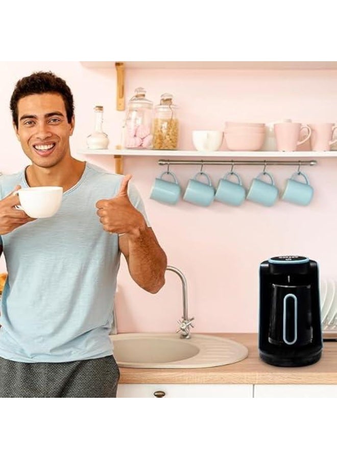 مارادو ماكينة صنع القهوة التركية، ماكينة قهوة كهربائية 600 واط - 4 أكواب، 280 مل MA-1688 - Image 2