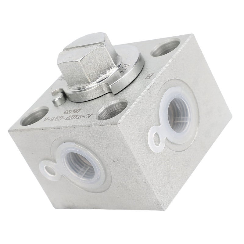 Hydraulic Diverter Valve: 3 Way Alloy Steel Construction - Easy Direct Installation, Enhanced Versatility, Efficiency Boosting Three Way Valve for Small Excavators & Construction Equipment - Image 3
