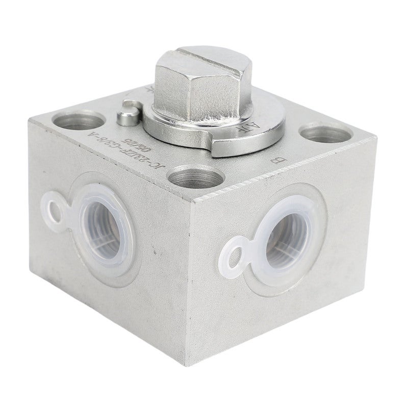 Hydraulic Diverter Valve: 3 Way Alloy Steel Construction - Easy Direct Installation, Enhanced Versatility, Efficiency Boosting Three Way Valve for Small Excavators & Construction Equipment - Image 5