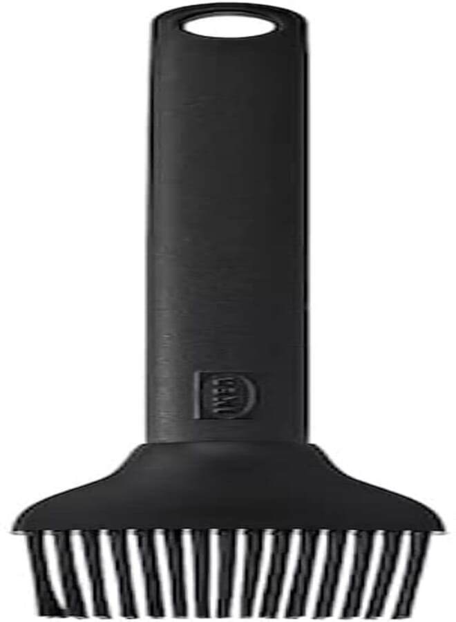 IKEA Pastry Brush | Multi-Purpose Silicone Durable Easy Use | Oil Cooking Brush for Grilling, Tandoor, Cooking, Baking | Brush for Cooking | Cooking Tools, Black, 25Cm