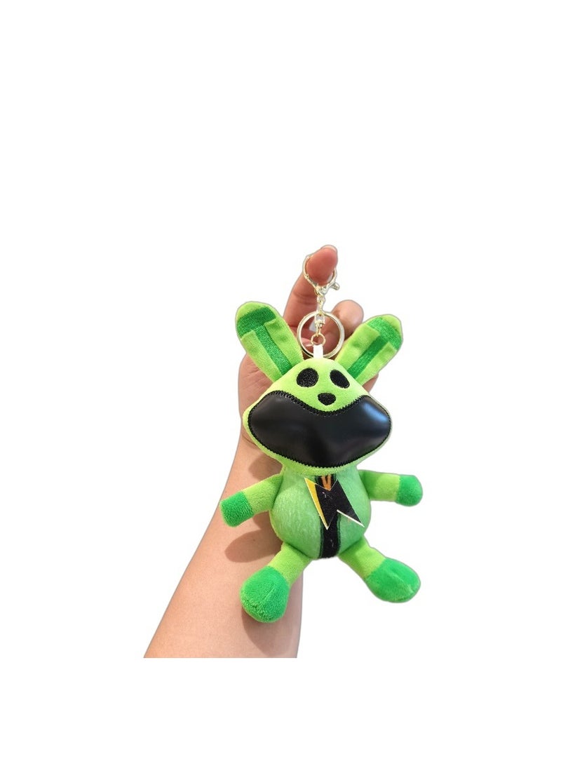Y&D New SmilingCritters Chapter 3 CatNap Keychain Smiling Critters Keychain Cute CatNap Cartoon Anime SmilingCritters Keychain Toy for Game Fans Kids Birthday Gift 2pcs  - Image 2