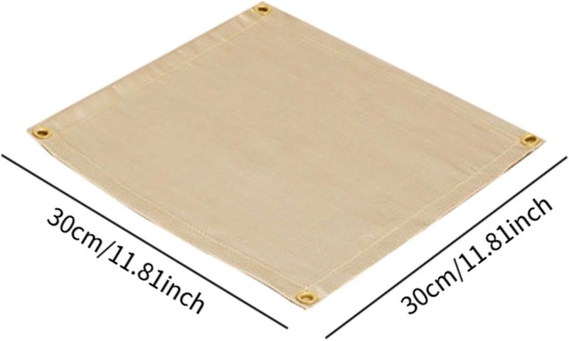 predolo Fire Retardant Mat Multi-Use Welding Blanket Easy to Maintain Fireproof Cover, 30cmx30cm - Image 5