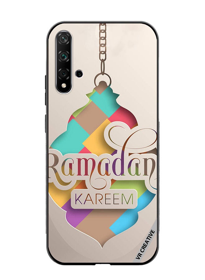 VR CREATIVE Protective Case Cover For Huawei Nova 5T Ramadan Kareem Design Multicolour - Image 1