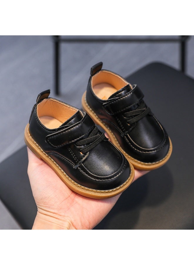 أحذية بيبي بريطانية أنيقة - أحذية تعليم المشي للأطفال الرضع ذات القاعدة الناعمة