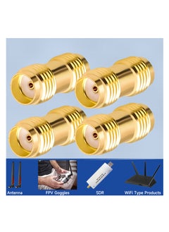 SUNSAR 5-Pack RF Coaxial Adapter Connector SMA Coax Jack Connector SMA Female to SMA Female Adapter Gold Plating Adapter  - Image 4
