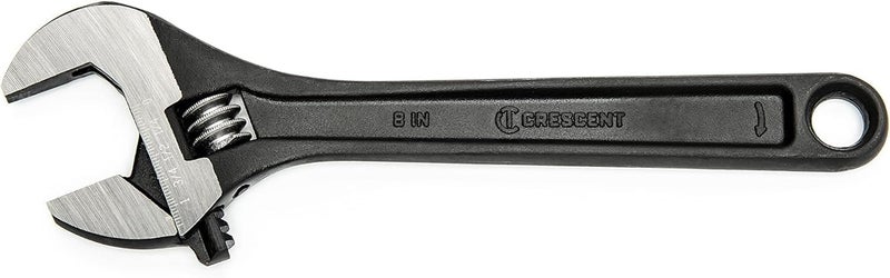 Crescent AT28VS 8-Inch Black Oxide Finish Adjustable Wrench - Image 1