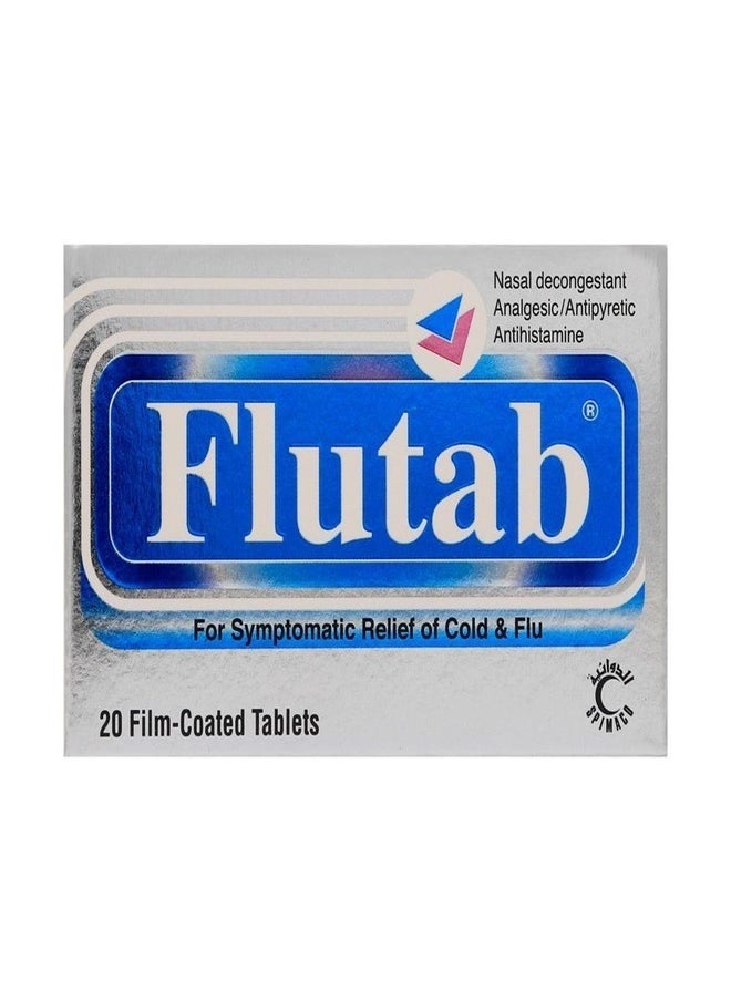 FLUTAB Cold And Flu Tablet 20S 