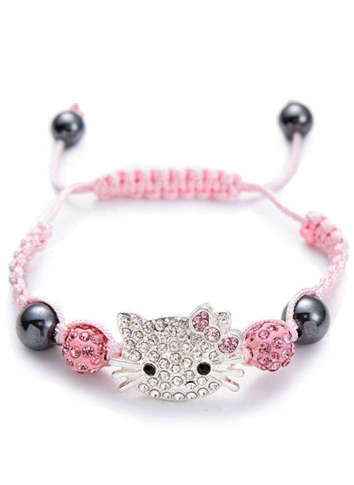 Hello Kitty - Hello Kitty Creative Diamond Watch Bracelet Set - Image 1