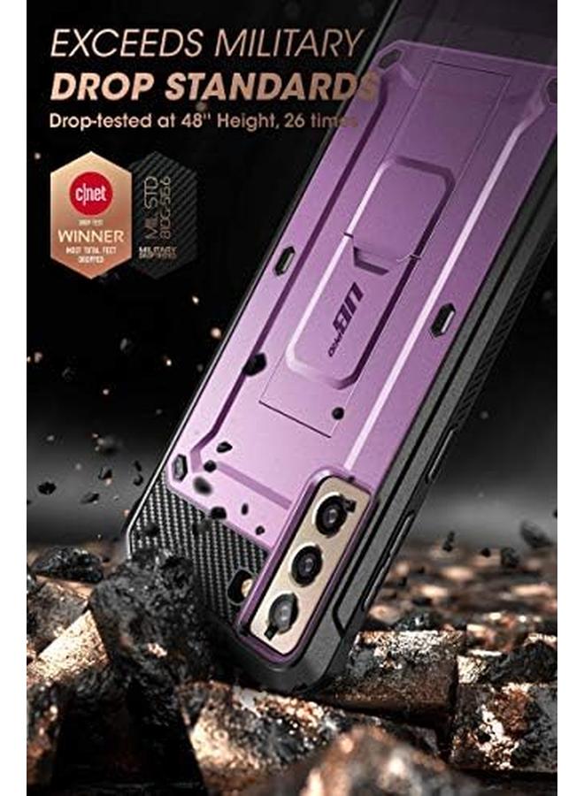 SupCase Unicorn Beetle Pro Series Case Designed For Samsung Galaxy S21 5G 2021 Release Full Body Dual Layer Rugged Holster And Kickstand Case Without Built In Screen Protector Violte - Image 2