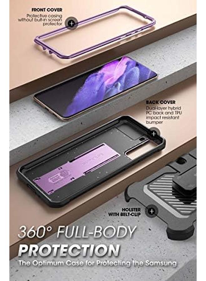 SupCase Unicorn Beetle Pro Series Case Designed For Samsung Galaxy S21 5G 2021 Release Full Body Dual Layer Rugged Holster And Kickstand Case Without Built In Screen Protector Violte - Image 3
