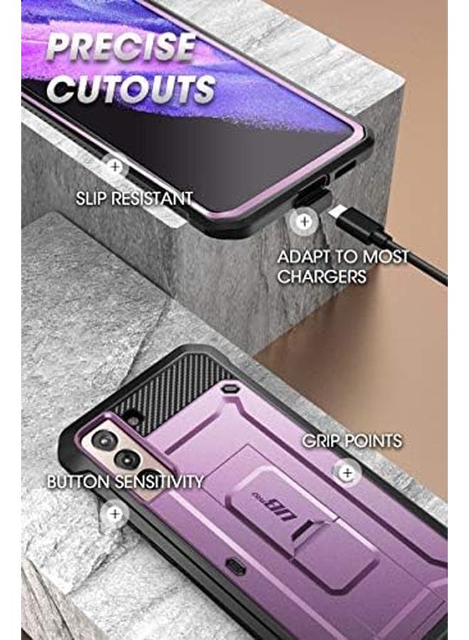 SupCase Unicorn Beetle Pro Series Case Designed For Samsung Galaxy S21 5G 2021 Release Full Body Dual Layer Rugged Holster And Kickstand Case Without Built In Screen Protector Violte - Image 5