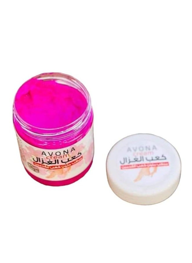 Evona Original Evona Gazelle Heel Gel & Cream – Moisturizing & Pinkish Tint for Feet - Image 2
