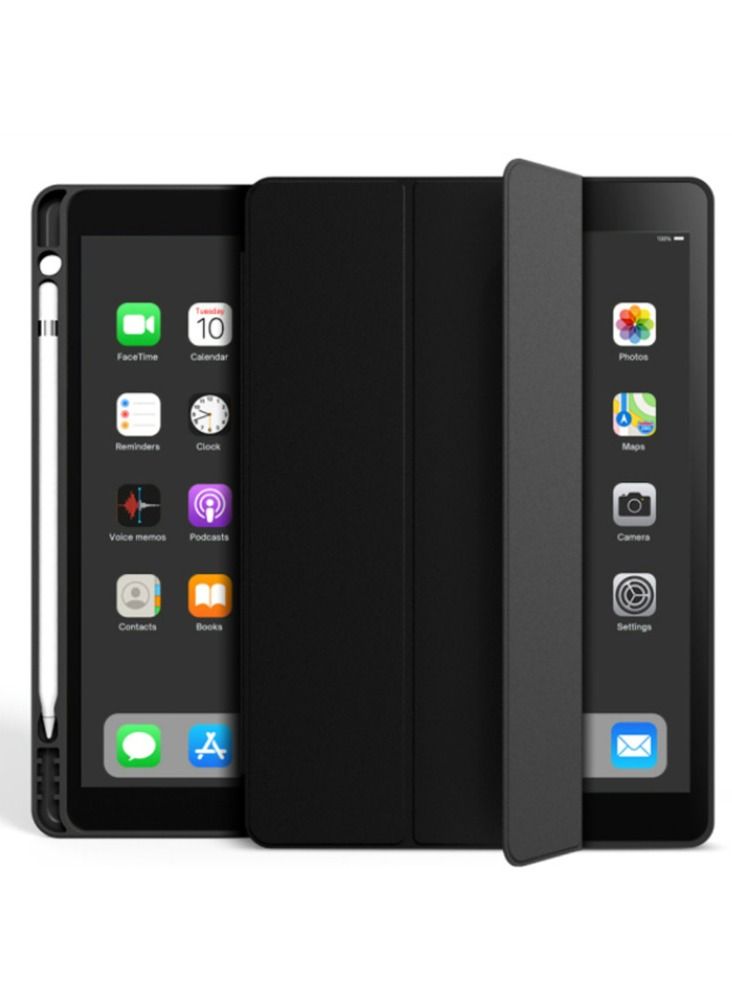 Loquat Black IPad Case With Pen Slot