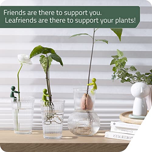 PELEG DESIGN Leafriend: Plant Propagation Buddy; Plant Support for Sprouts, Stems, Shoots, and Cuttings; 3 Cute Plant Supports for a Plant Propagation Station or an Indoor Garden; Plant Lover Gifts by Peleg Design - Image 2