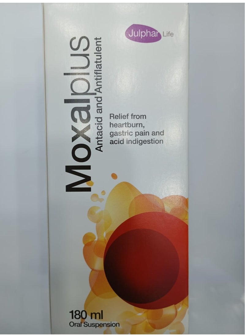 Julphar Life MOXAL PLUS SUSPENSION 180ML 
