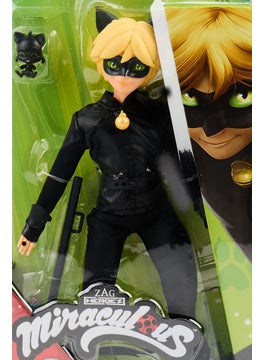 ZAG Heroez Miraculous Cat Noir Fashion Doll, Black  - Image 5