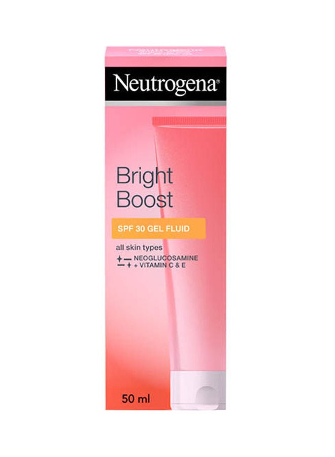 Neutrogena Bright Boost Gel Fluid SPF Multicolour 50ml - Image 4