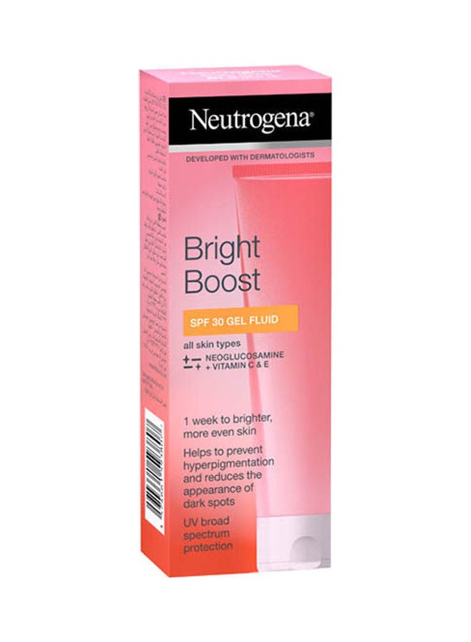Neutrogena Bright Boost Gel Fluid SPF Multicolour 50ml - Image 1