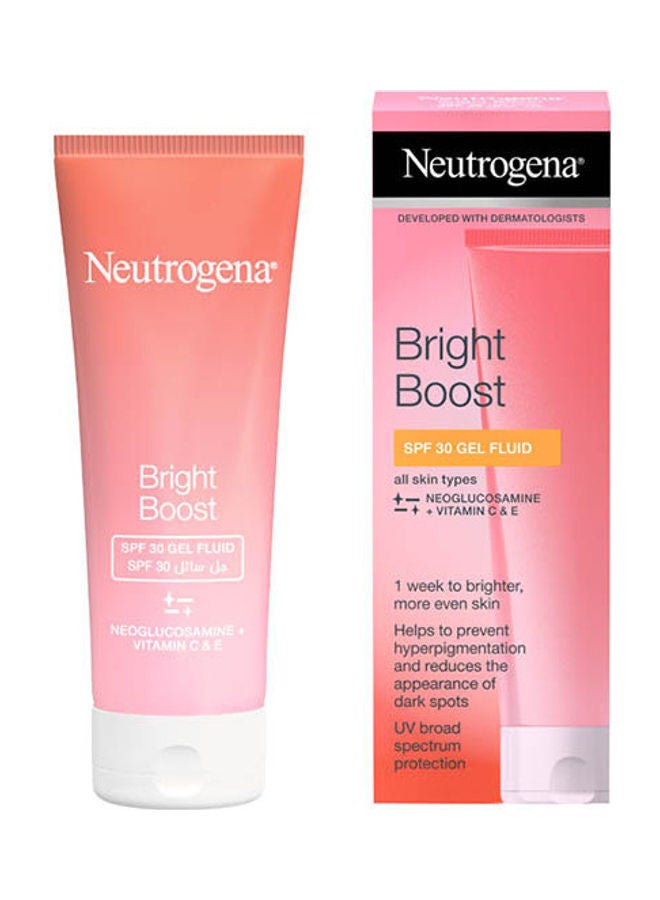 Neutrogena Bright Boost Gel Fluid SPF Multicolour 50ml - Image 3