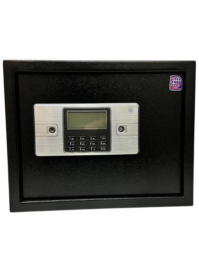 LOTFY GROUP Electronic Digital Safe - Dual Entry Lock Box with 2 Override Keys - Personal Home Safe for Medicine, Jewelry, Handguns, and More by LOTFY GROUP (Black) ( H30 * W38 * D30 CM )  - Image 4