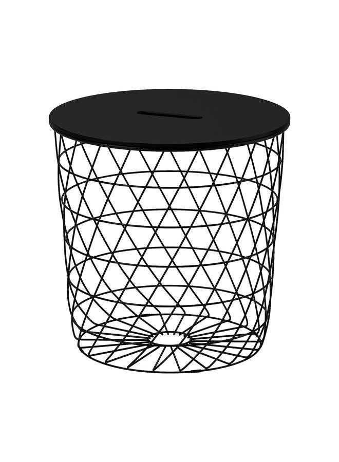 زبون طاولة تخزين، أسود، 44 سم - Image 1