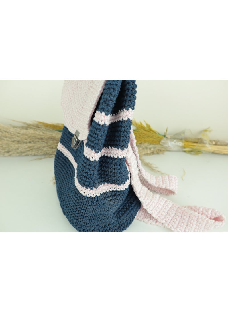 انتيكيانو شنطة مكرمية ماكرامية للنساء - Image 3