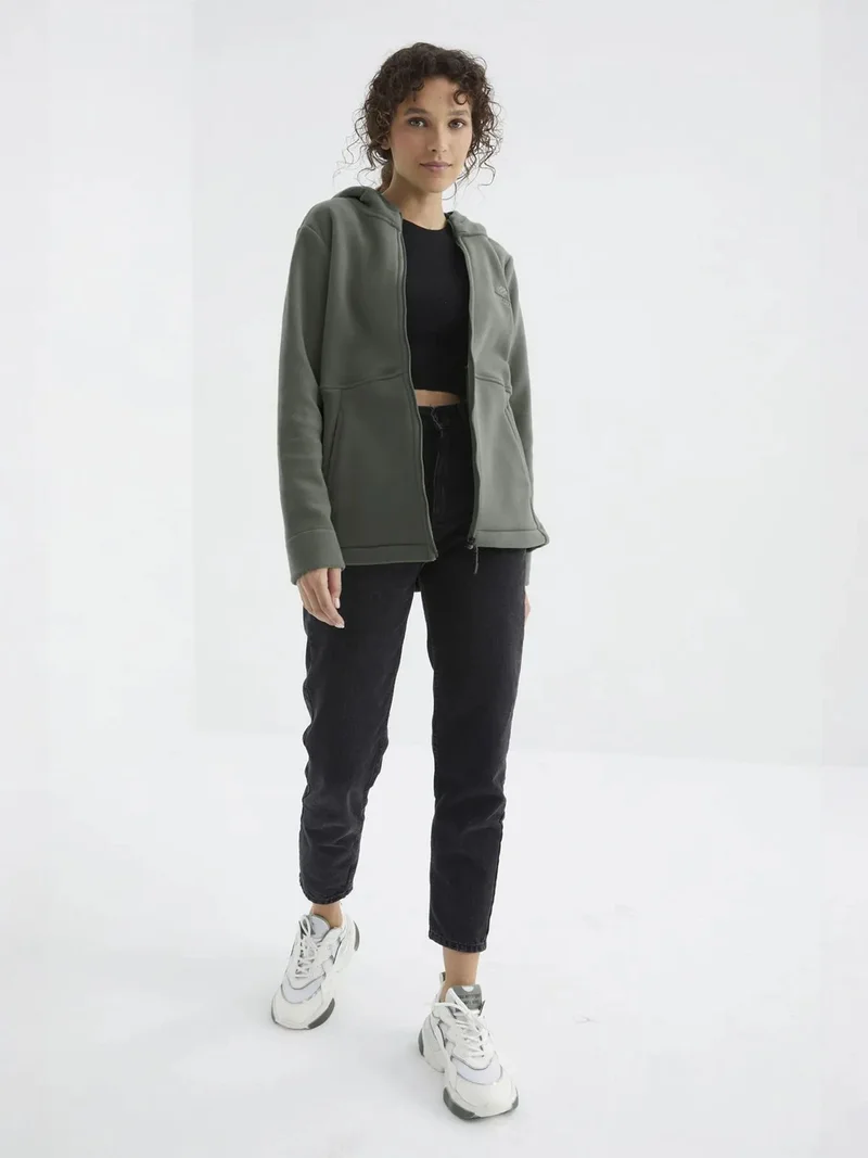 تومي لايف TOMMY Women's Hooded Zip Sweatshirt