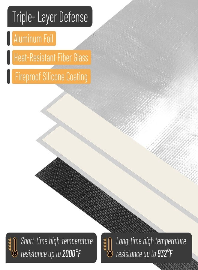 UNCO - Nonstick Grilling Mats for 22 Inch Blackstone Griddle, Resuable Cooking Mats for Grilling, BPA and PFOA Silver colored - Image 3