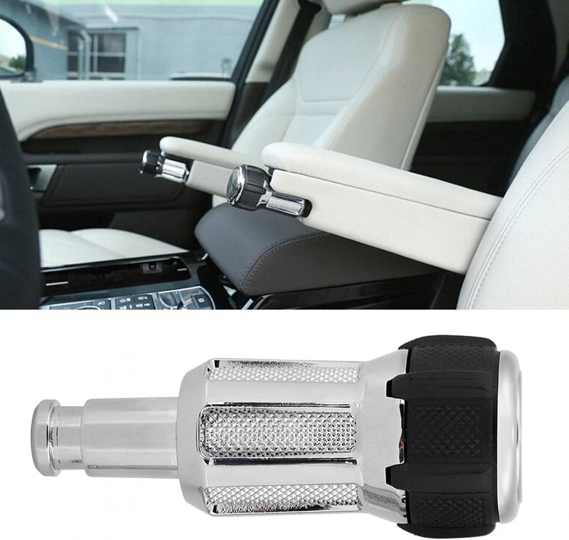 Fydun Stainless Steel Armrest Adjustment Knob Set for Land Rover 2006-2019 - Image 2