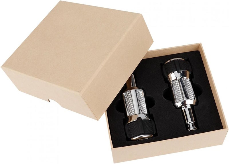 Fydun Stainless Steel Armrest Adjustment Knob Set for Land Rover 2006-2019 - Image 1